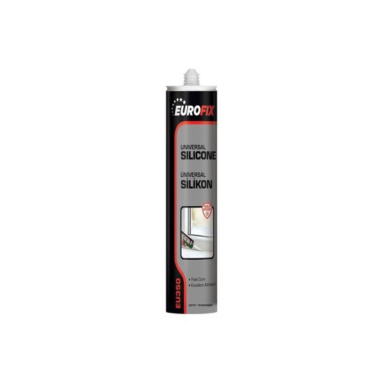 EUROFİX SİLİKON 280 GR ŞEFFAF